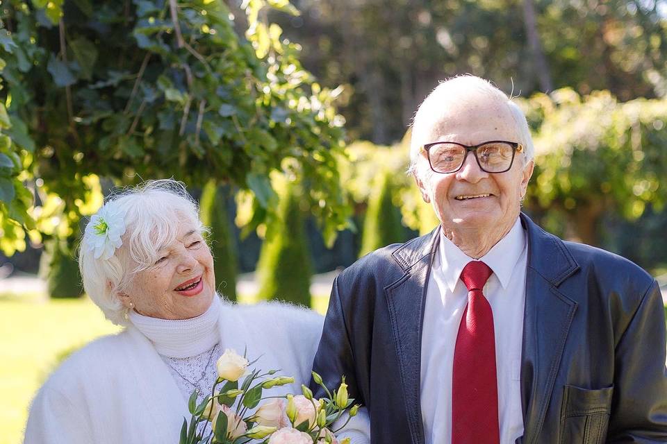 Anniversary couple portrait