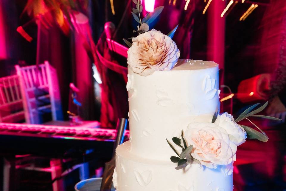 Wedding cake detail