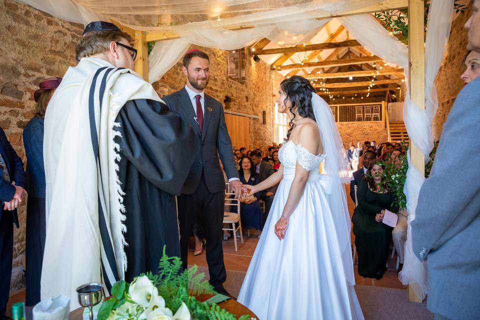 The Jewish ceremony