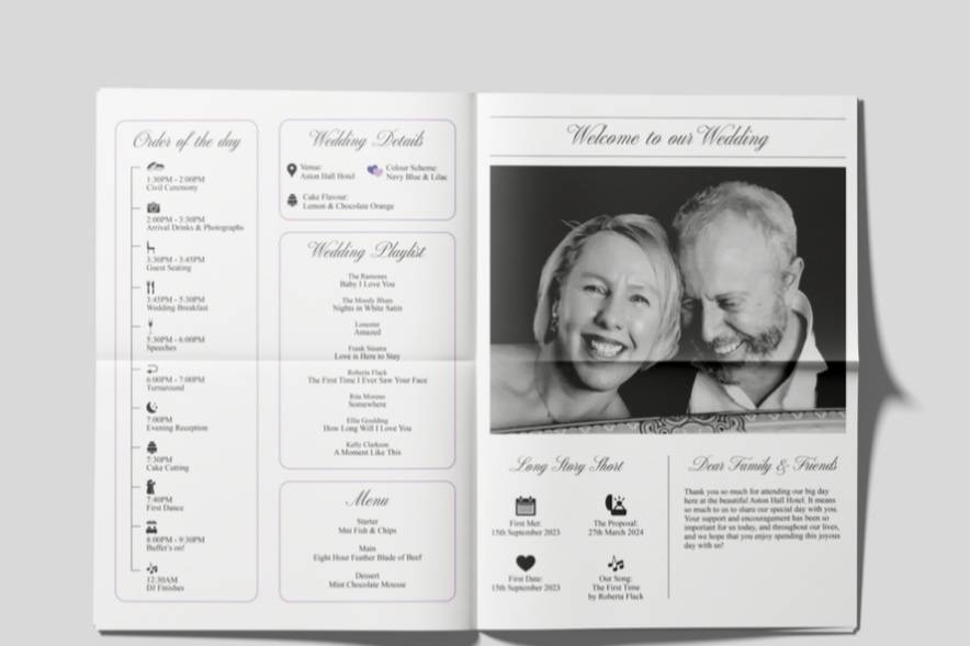 Your order of service