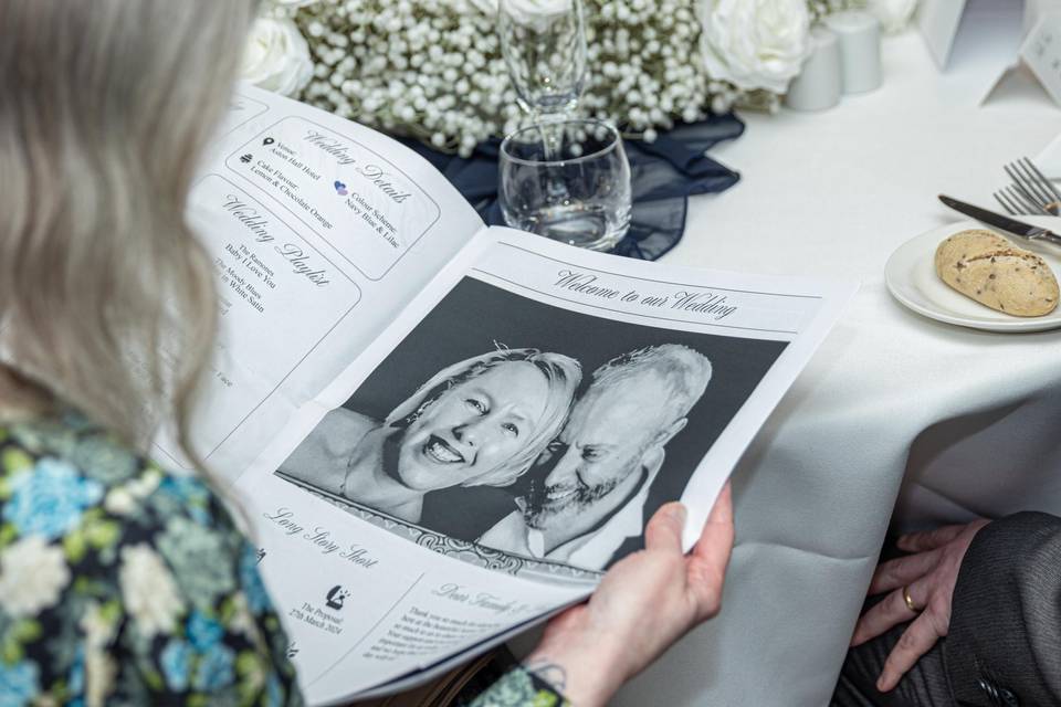 W H Wedding Newspapers