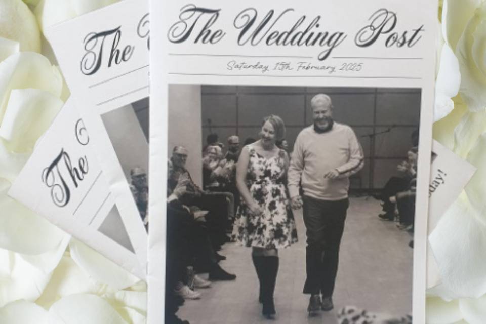 W H Wedding Newspapers