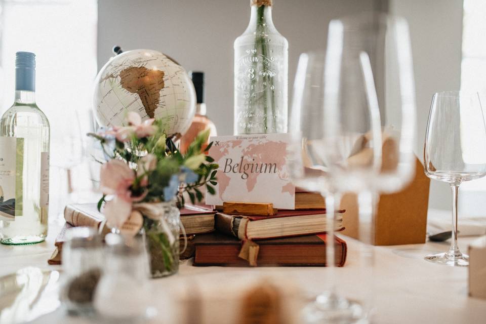 Table Setting at The Venue