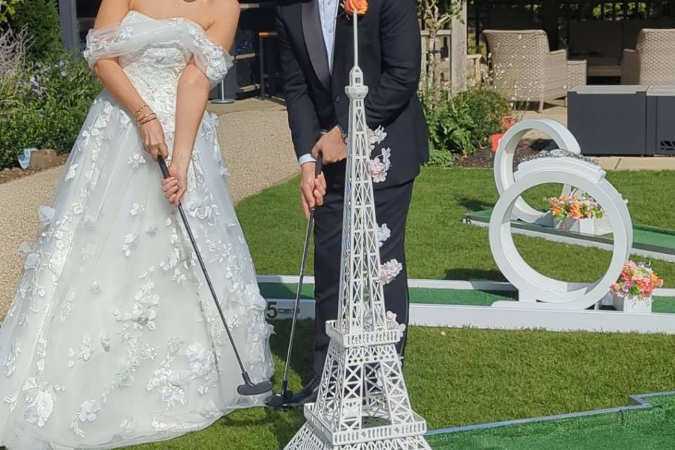 Bride and groom