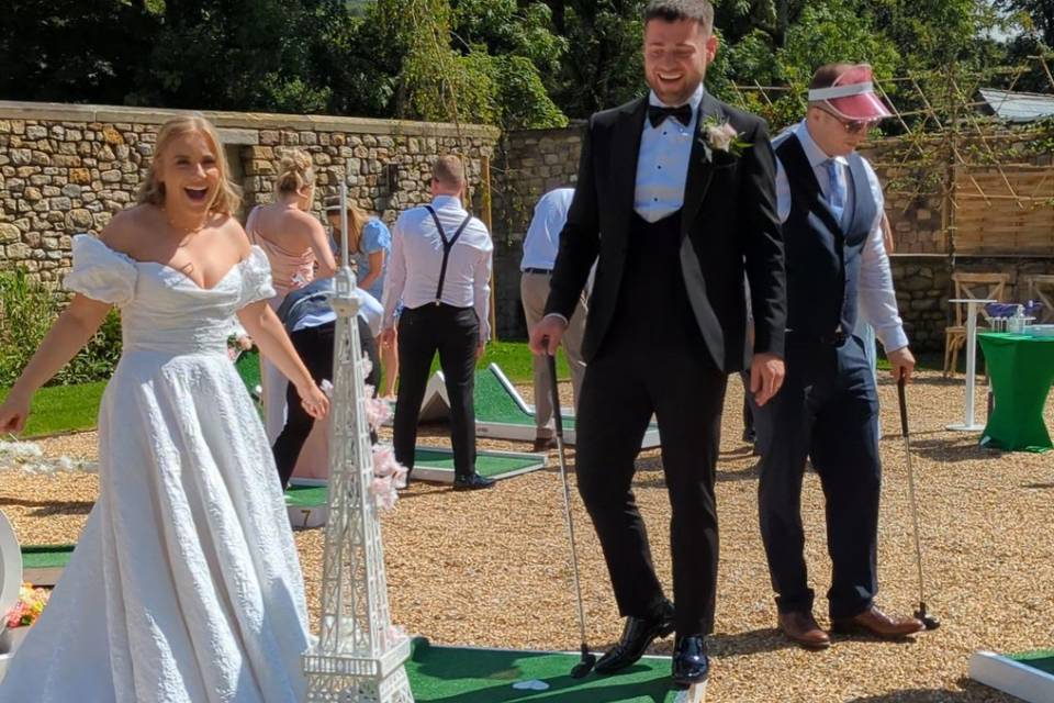 Bride and groom
