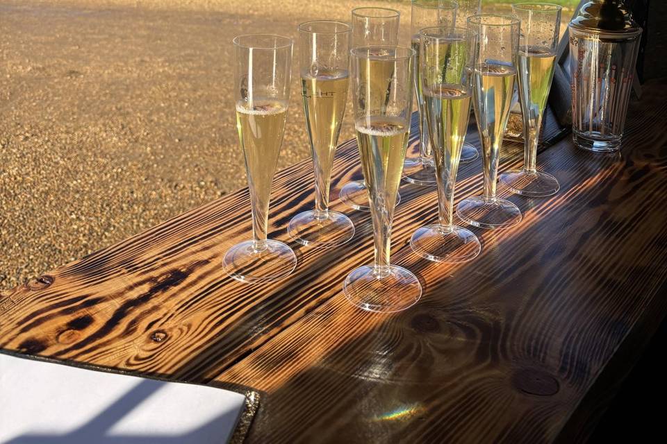 Prosecco bar