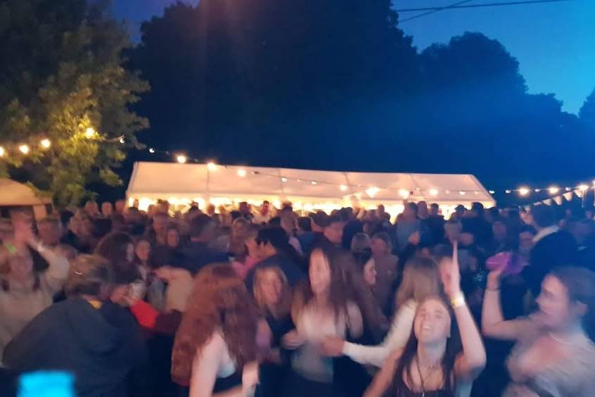 Outdoor wedding