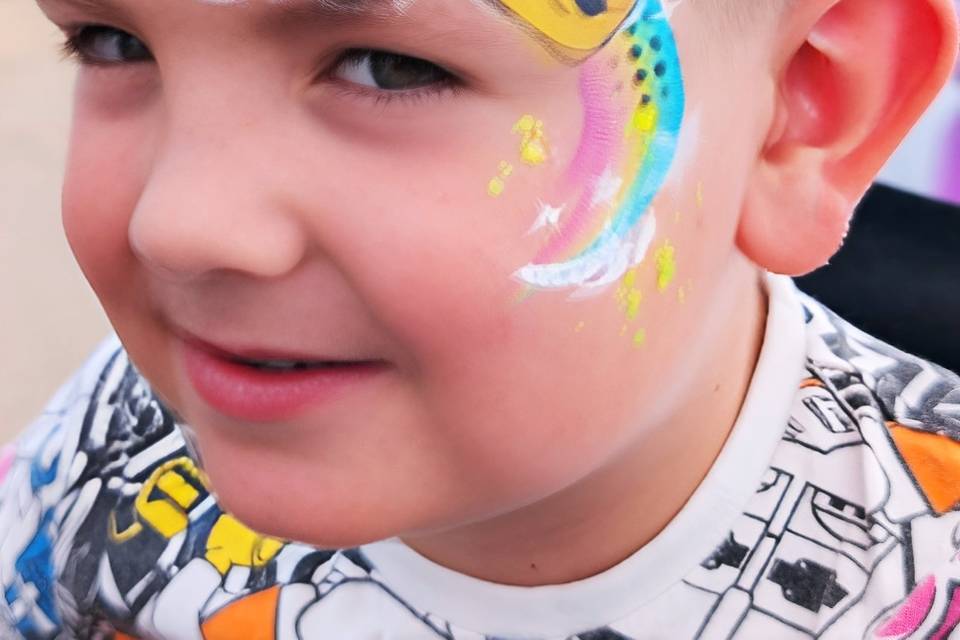 Boys Lego eye design
