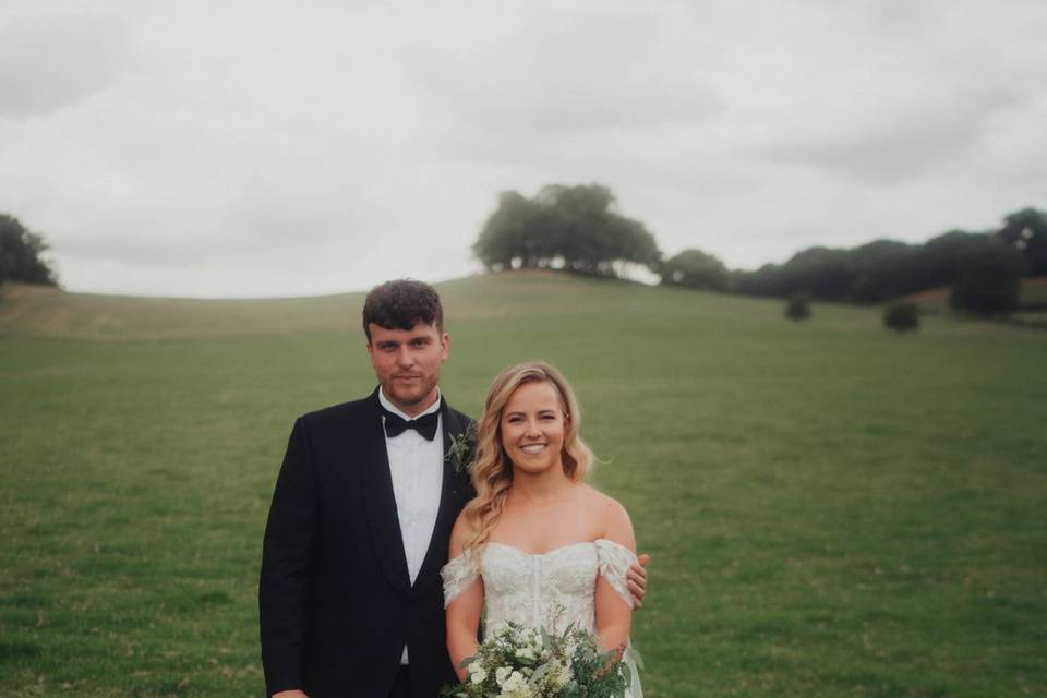 Bride and groom
