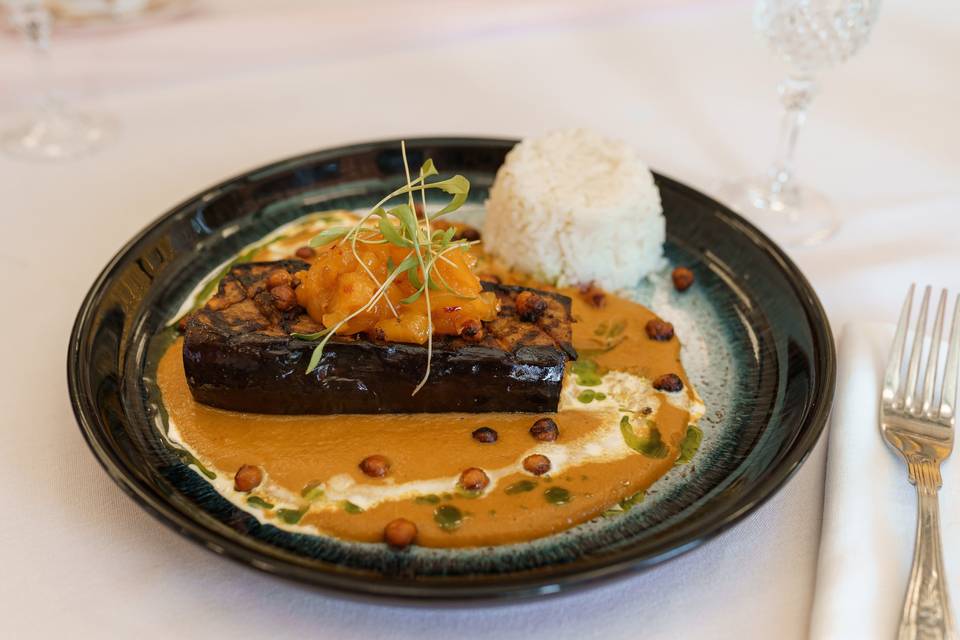 Aubergine Curry