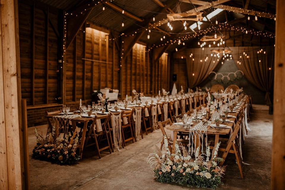 Barn wedding