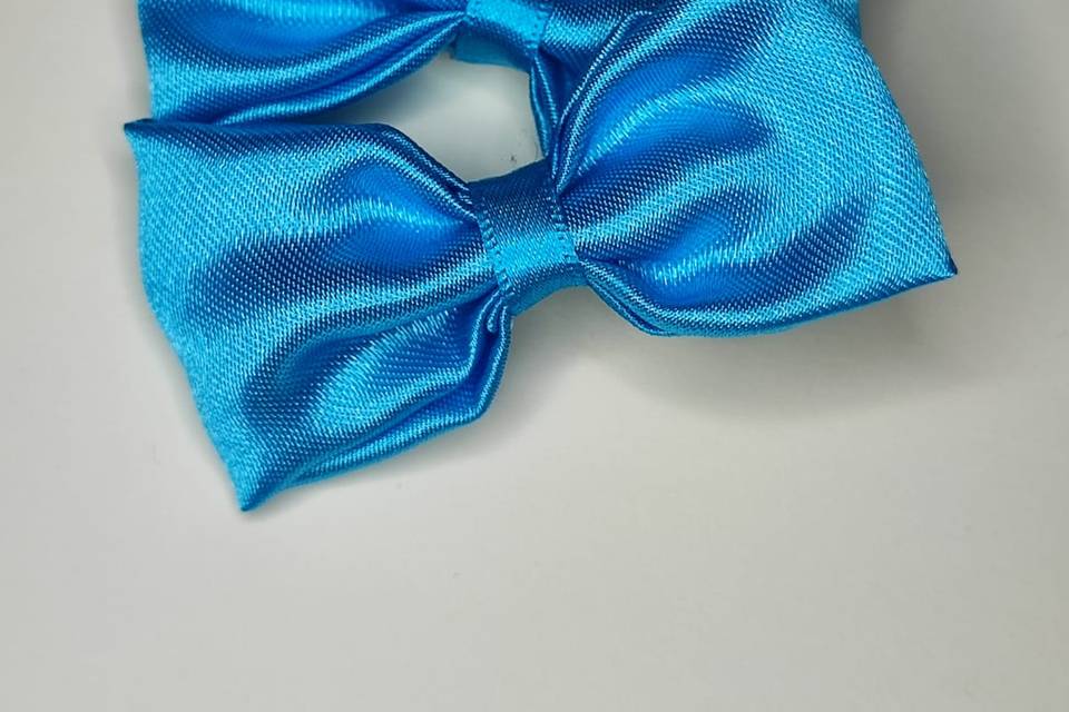 Mini satin silk bows