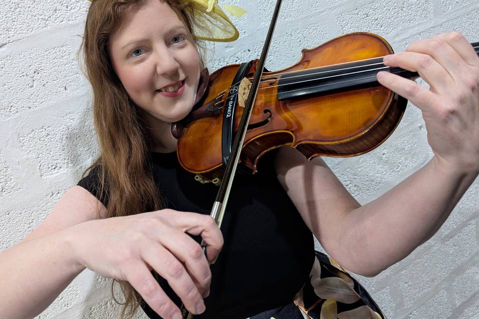 Yellow & black wedding outfit