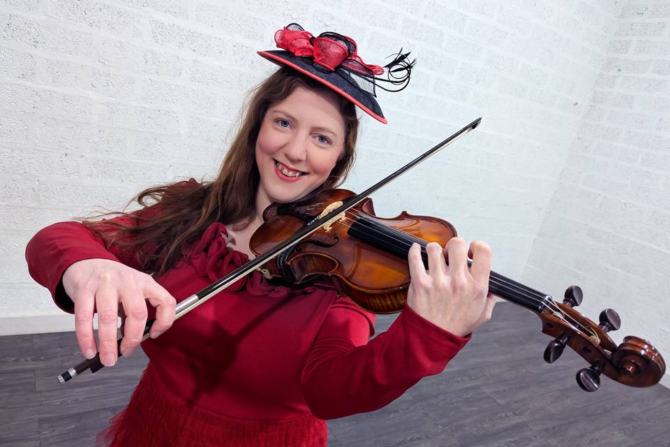 Red wedding outfit 1