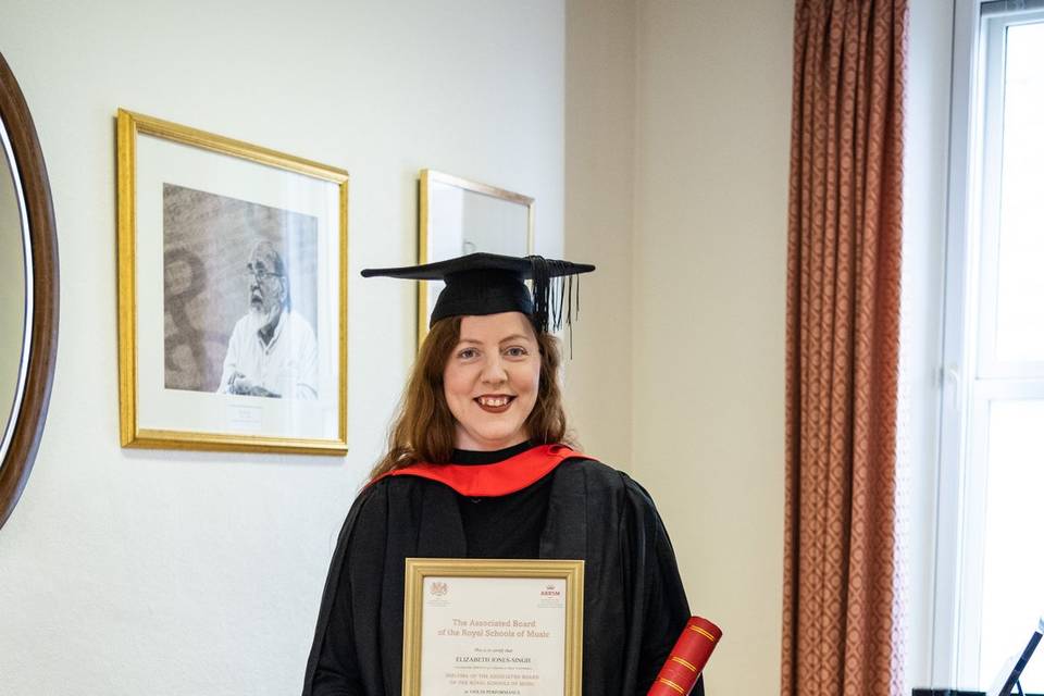 DipABRSM graduation, Aberdeen