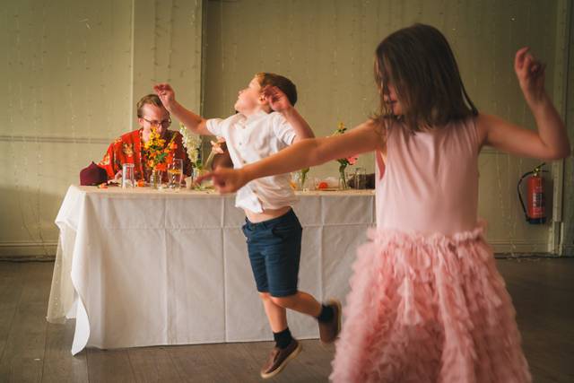 First on the dance floor