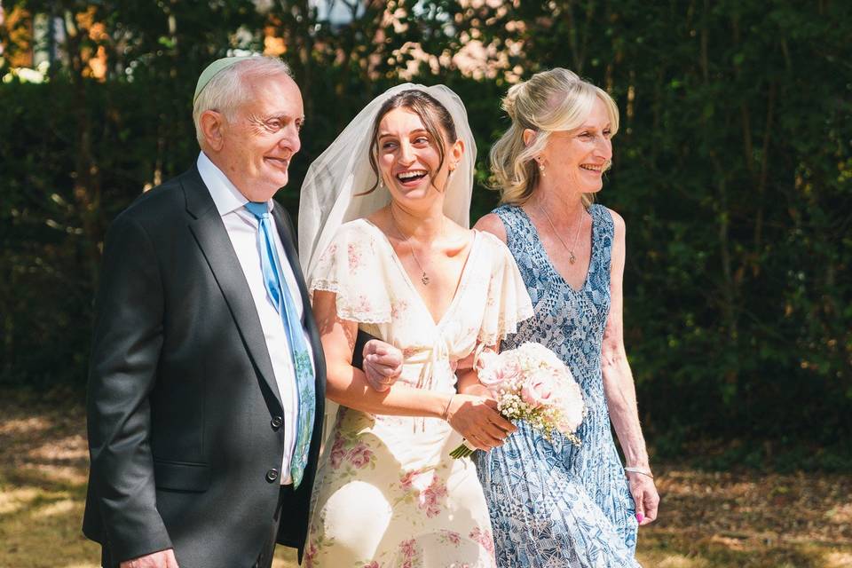 Down the isle