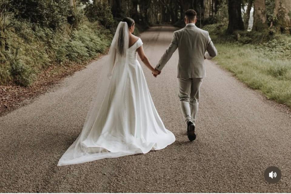 Walking hand in hand