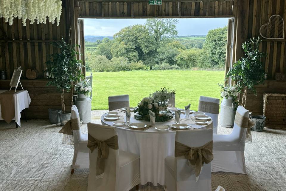 Barn with a view