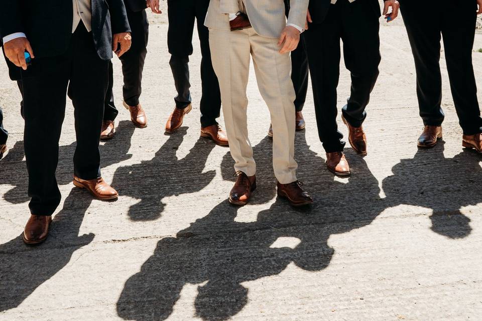 The groomsmen