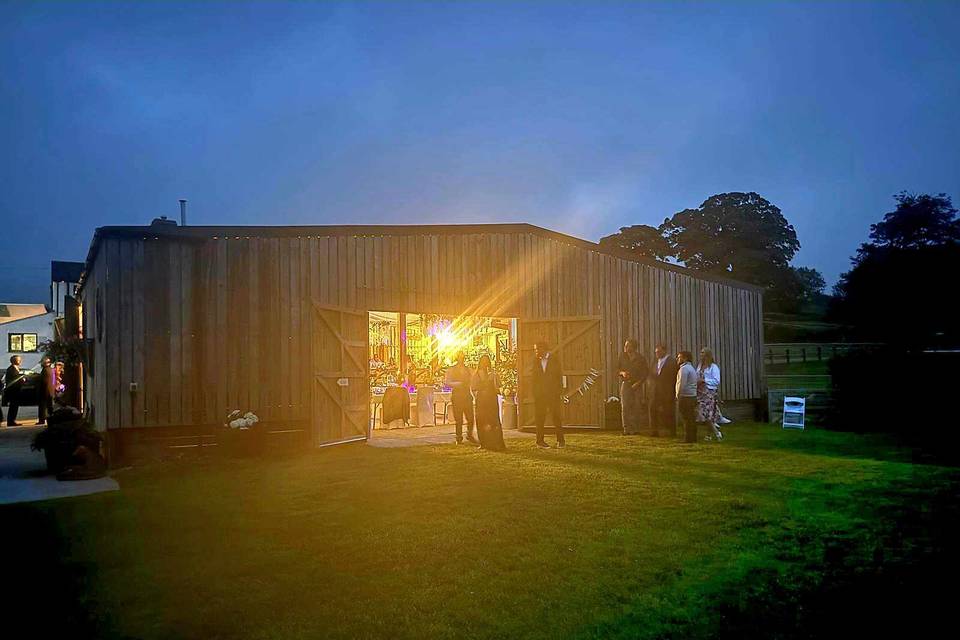 The Barn at Night