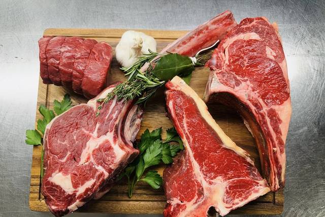 Steaks selection