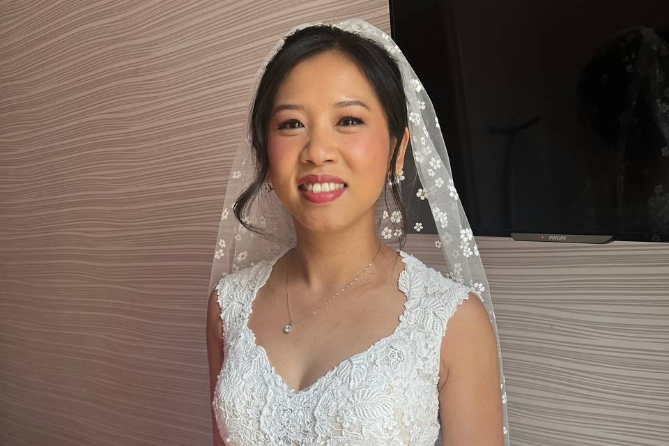 Asian bridal makeup