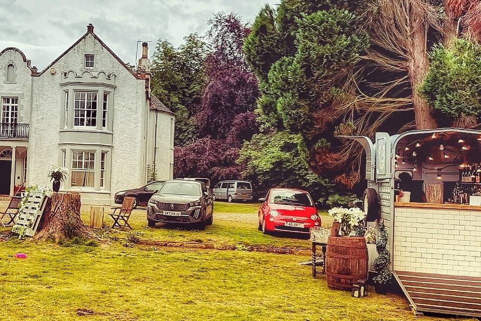 Vintage horse box