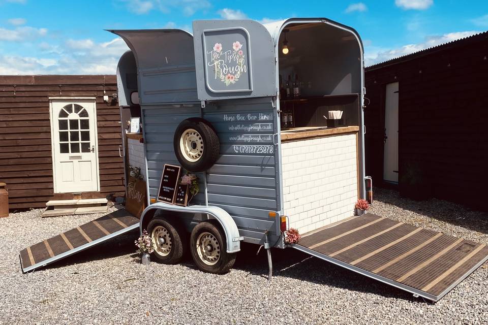 Vintage horse box