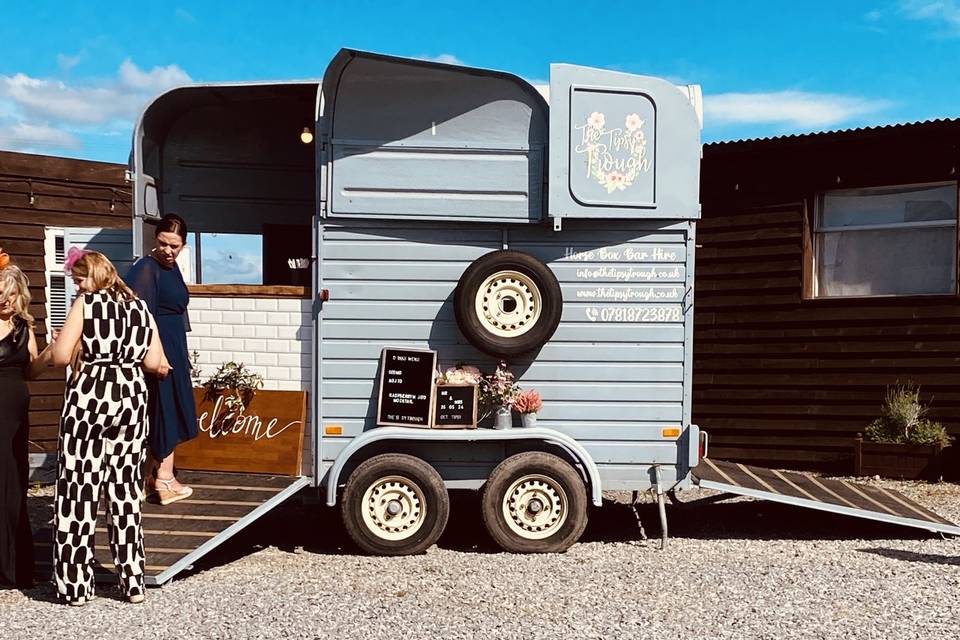 Vintage horse box