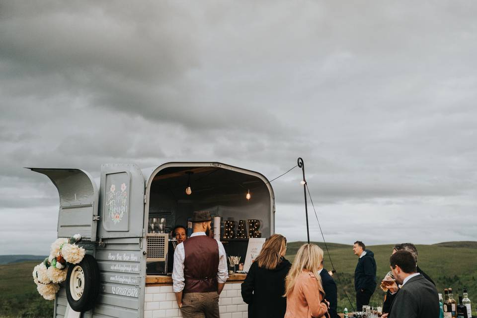 Vintage horse box