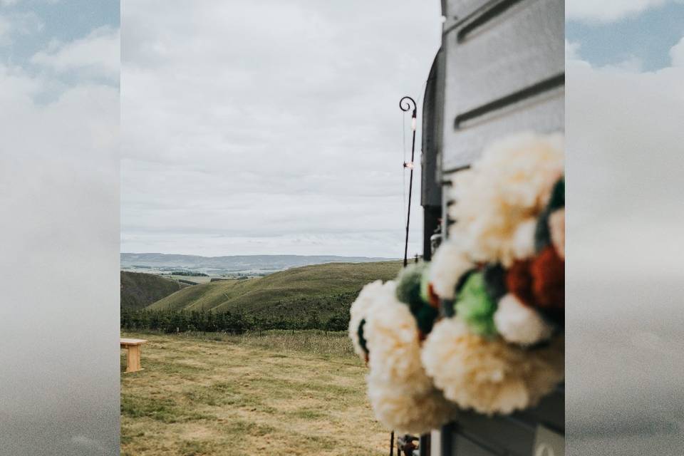 Vintage horse box