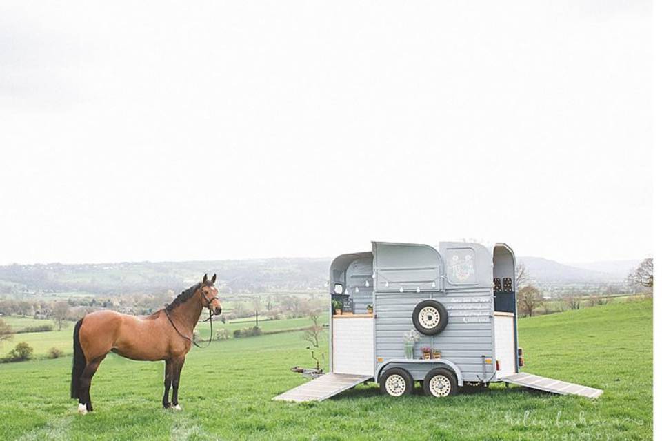 Vintage Horsebox Bar