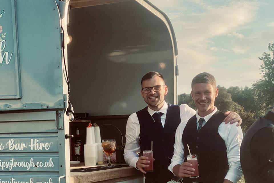 Vintage Horsebox Bar