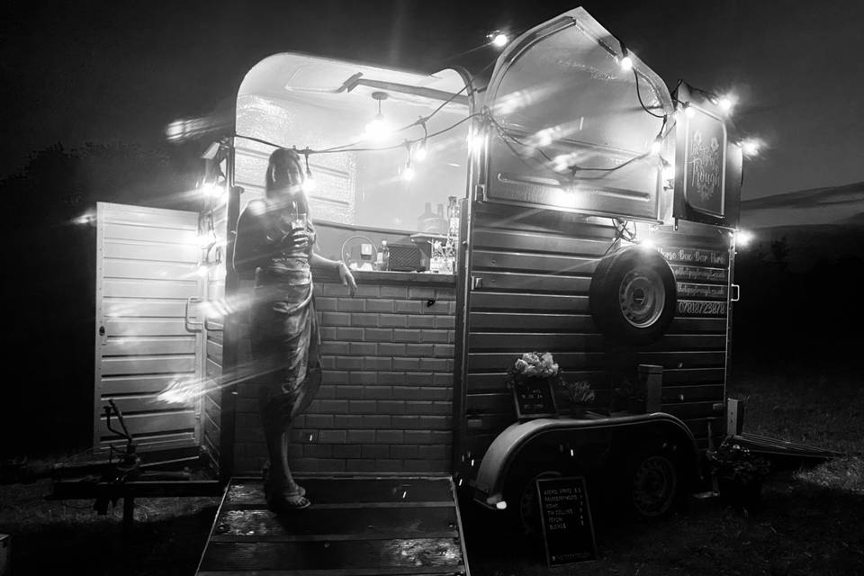 Vintage Horsebox Bar