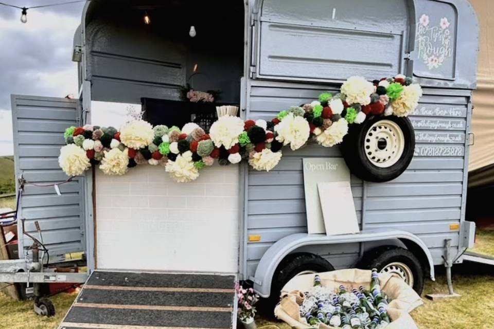 Vintage horse box