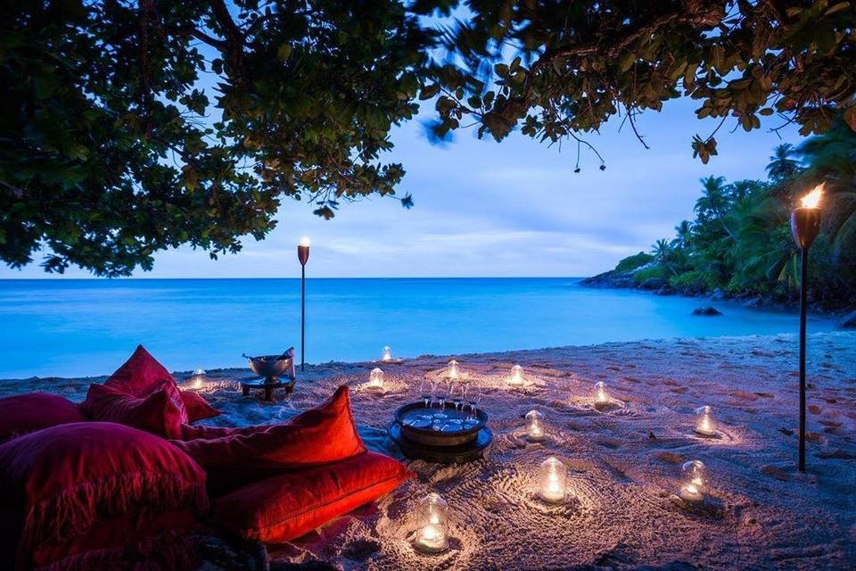 Romantic Private Island Beach