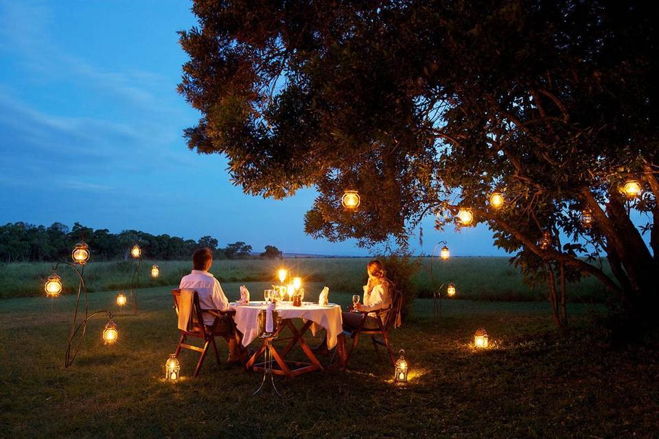 Romantic Private Safari Dinner