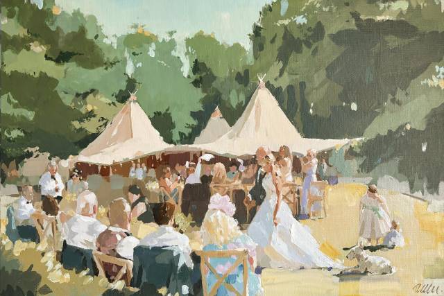 Commission Wedding Portrait