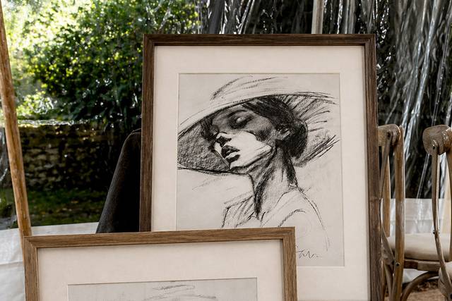 Portrait Sketch by tom Searles