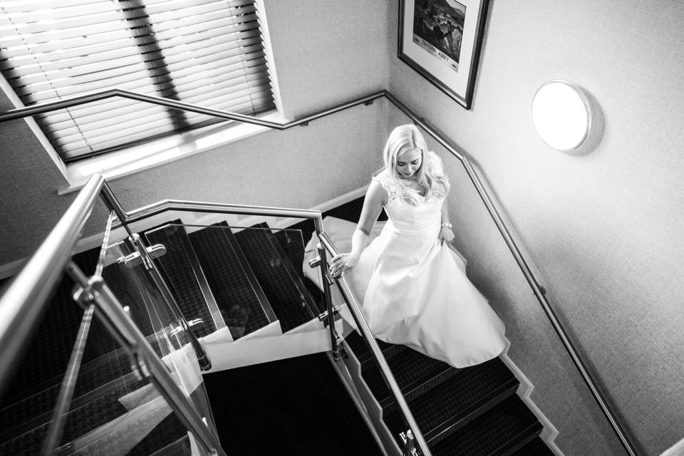 On the way to get married