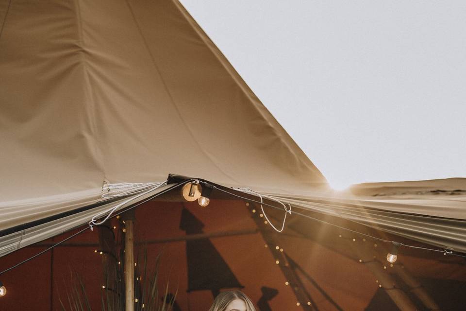 Boho bride