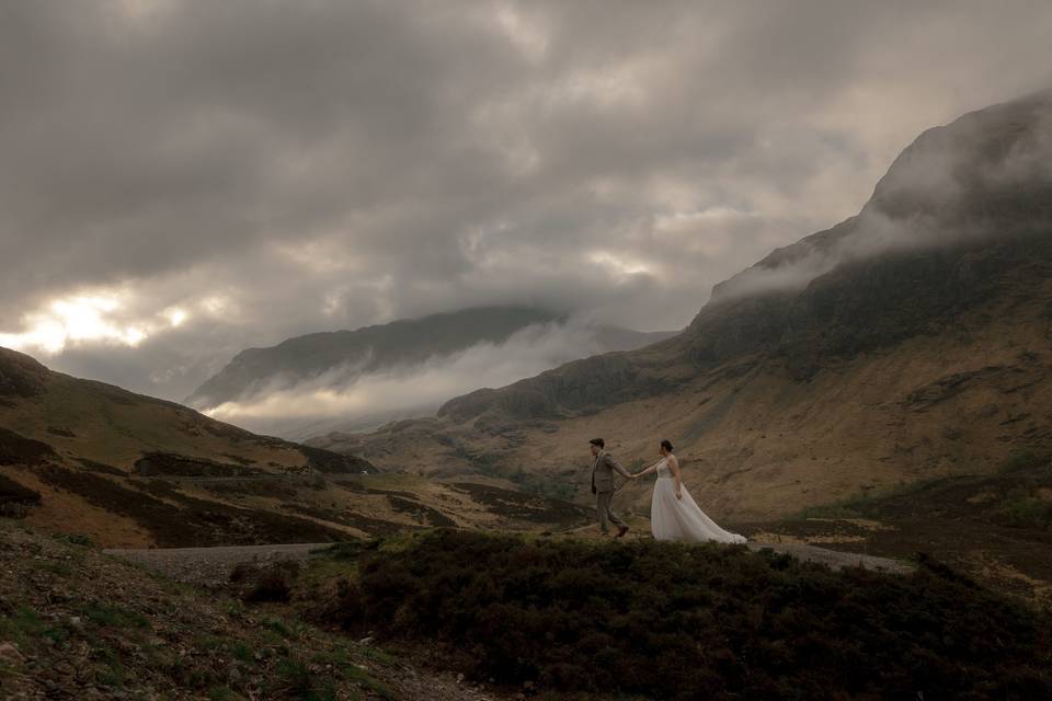 Scottish Highlands Wedding