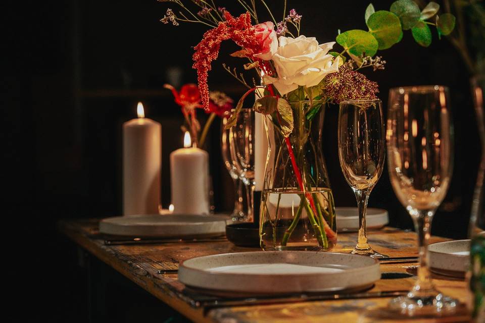 Tablescape details