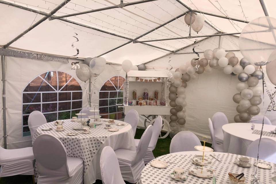 Simply rustic China hire