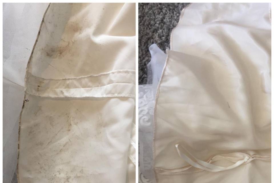 Maggie Sottero dress cleaning