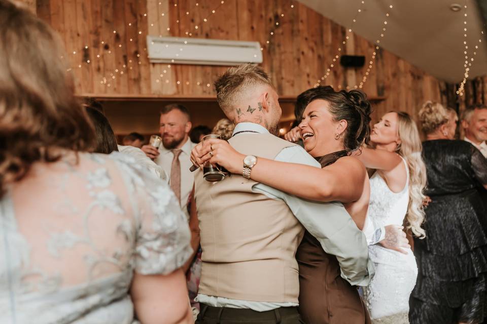 Wedding Guests Dancing