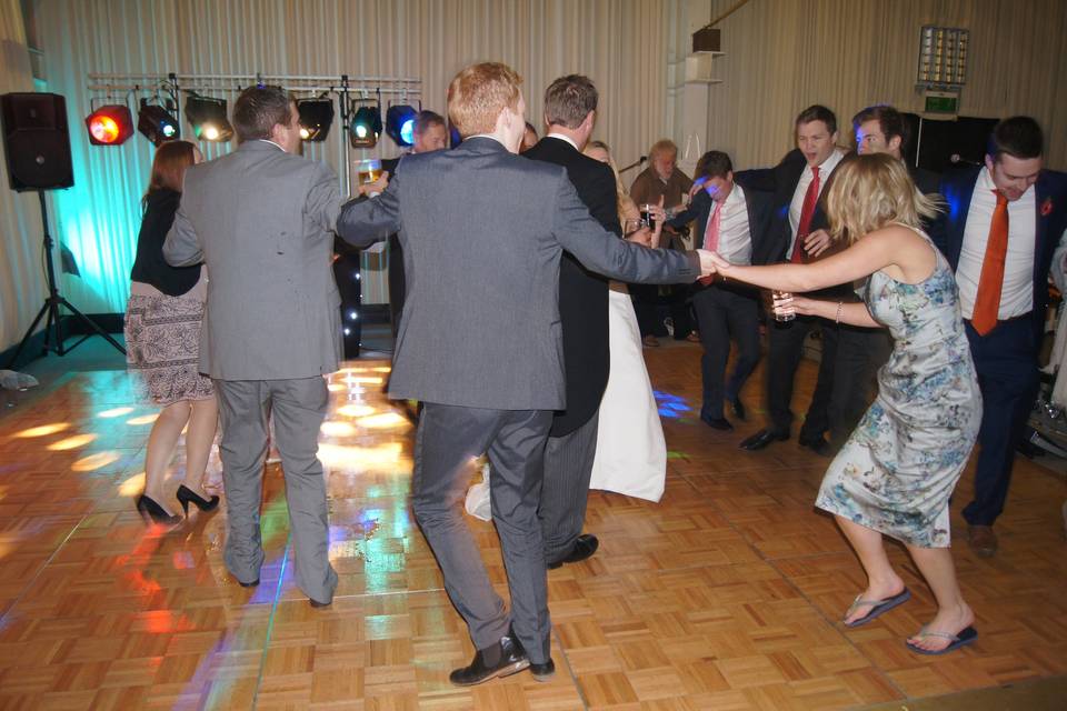 Fun on the dance floor