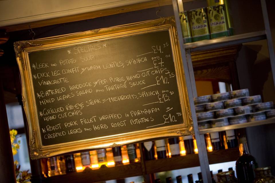 Specials board