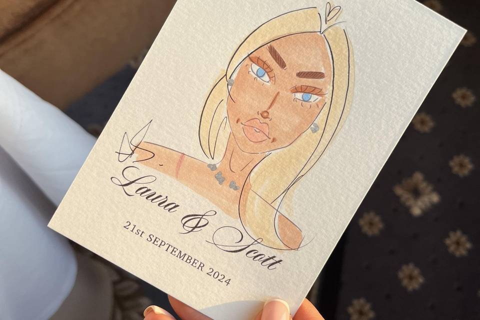 The illustrations.